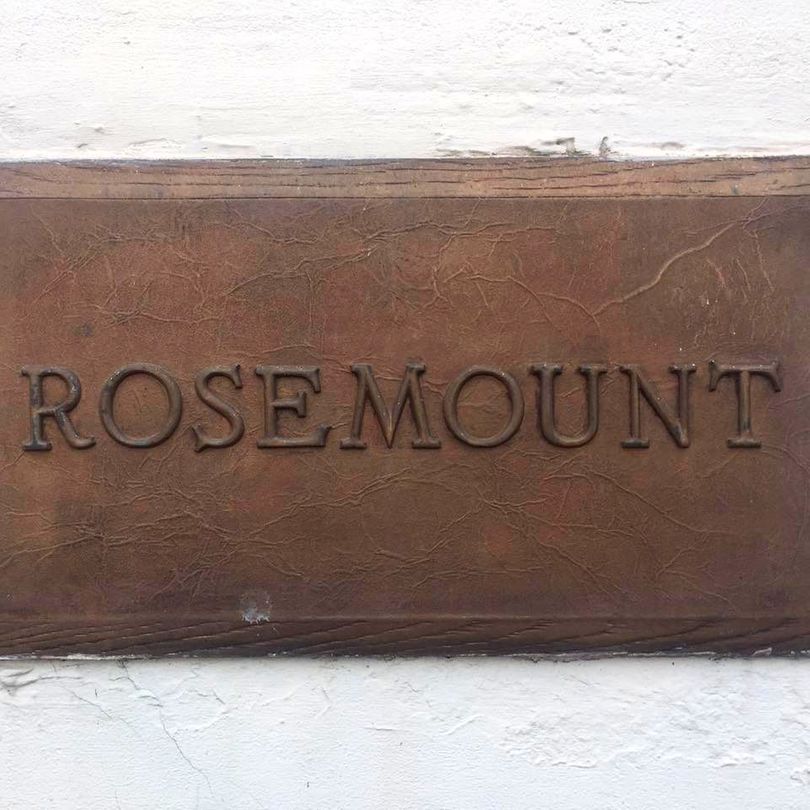 Rosemount Cemetery Plaque